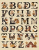 Riley Blake Designs Bountiful Autumn Fall Alphabet Panel
