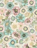 Wilmington Prints Blissful Packed Floral White