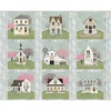3 Wishes Fabric Touch of Spring Dwelling Block Panel