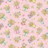 P&B Textiles Boots and Blooms Medium Floral Toss Pink