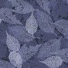 P&B Textiles Foliage Texture Leaves Soft Blue