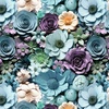 Studio E Fabrics Another Dimension Flowerbed Medium Turquoise
