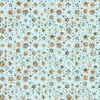 QT Fabrics Bohemian Sunrise Stars Aqua
