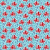 Andover Fabrics Deep Blue Sea Octopus Light Blue