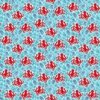 Andover Fabrics Deep Blue Sea Octopus Light Blue
