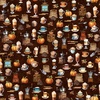QT Fabrics Autumn Spice Seasonal Coffee Brown