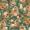 Hoffman Fabrics Harvest Bouquet Florals Sage