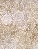 Wilmington Prints Cinnamon Twist Batiks Flower Burst Light Tan
