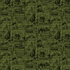 Riley Blake Designs Pine Grove Outlines Green