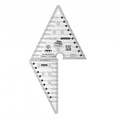 Creative Grids Two Peaks in One Triangle Quilt Ruler