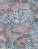 Wilmington Prints Plum Bouquet Batiks Circle Dots and Petals Blue/Green