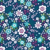 Benartex Seaside Garden 108 Inch Wide Backing Fabric Cobalt
