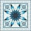 Touch the Sky - Snow Crystal Free Quilt Pattern