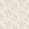 Andover Fabrics Petit Point Floral Vines Gray