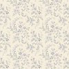 Andover Fabrics Petit Point Floral Vines Gray