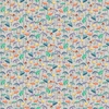 Windham Fabrics Enchanted Woods Mushroom Garden Light Grey