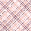 Benartex Sweet Meadow Garden Plaid Peach/Mauve