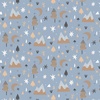 P&B Textiles Polar Pals Scenic One-Way Blue
