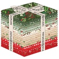 Winter Wreaths Fat Quarter Bundle by Maywood Studio