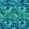 QT Fabrics Pacifica Ocean Scenic Ombre Teal