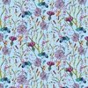 Blank Quilting Swan Lake Floral Allover Blue