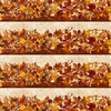 In the Beginning Fabrics Falling Leaves Border Multi