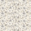 Clothworks Night Whispers Floral Light Taupe