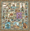 Wilderness Expressions - Watercolor Wildlife Free Quilt Pattern