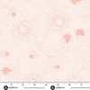 Andover Fabrics Colored Me Whispered Protea Whisper Light Salmon