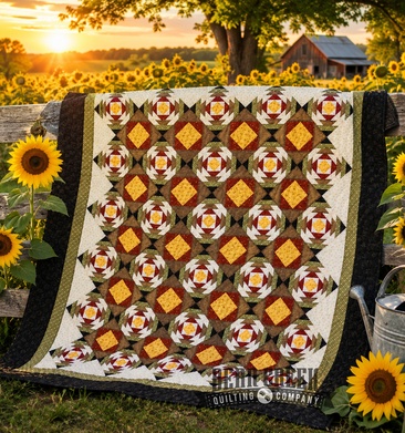Pineapples Squared Quilt