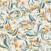 P&B Textiles Koi Pond Water Lilies Ecru