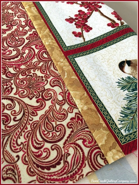 Chickadees and Berries Christmas Gift Trio Tutorial