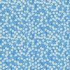 Clothworks Springtime Daisies Blue