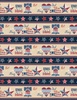 Wilmington Prints Stars of Valor Border Stripe