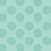 Cloud9 Fabrics Love Bugs Fuzzy Dots Turquoise
