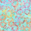 Robert Kaufman Fabrics Spring Promise Artisan Batiks Flowers Aqua