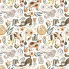 Windham Fabrics Petal and Purr Purrfect Plants White
