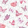 Michael Miller Fabrics Sunny Delight Butterfly Swarm Pink