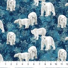 Northcott Tundra Crossing Polar Bears Navy