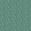 Andover Fabrics Heartland Hearts and Flowers Dark Teal