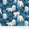 Northcott Tundra Crossing Polar Bears Navy