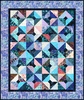 Watercolor Blossoms Burst of Color Free Quilt Pattern