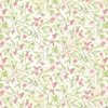 P&B Textiles Bunnies and Blooms Packed Mini Floral Green/Pink