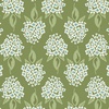 Andover Fabrics Heartland Hydrangea Evergreen