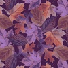 Blank Quilting Natural Beauties Leaves Purple