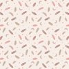 Lewis and Irene Fabrics Enchanted Feathers and Stars Copper Metallic Cream