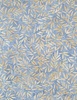 Wilmington Prints Del Mar Batiks Bamboo Leaves Blue/Orange