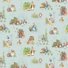 Riley Blake Designs Peter Rabbit and Friends Characters Blue