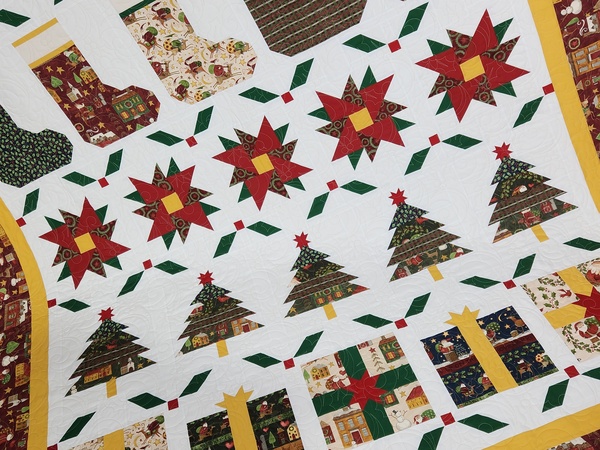 Christmas Row Quilt Sew-Along