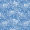 Benartex Woodland Wonderland Mountain View Medium Blue